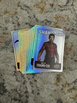 Shang Chi Sticker Card Set