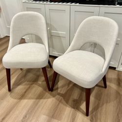 Dining Side Chairs (set of 2) Beige