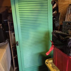 Vintage Door With Screen