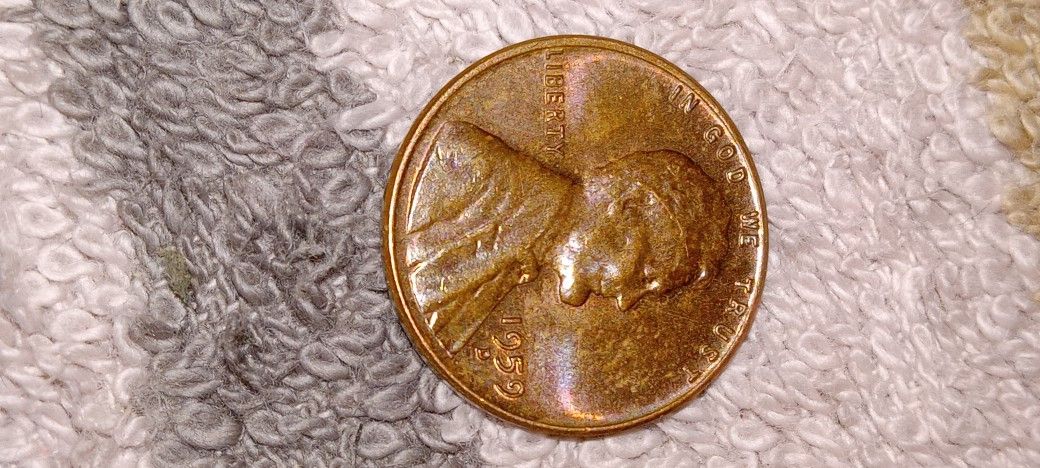 1959 D Error Lincoln Cent