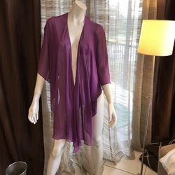 Chiffon Poncho Scarf/ Wrap/ Brand New