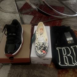 Jordan Bred 11 Lows, Galley Dept. X Vans , RHUDE