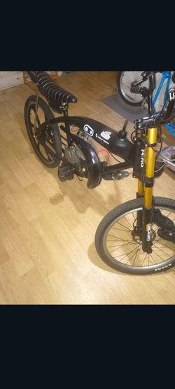 Gas motorized bike