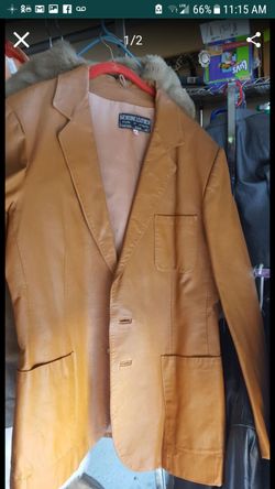 Men's Genuine Leather jacket size XL