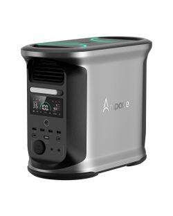 Ampace Andes 1500 Portable Power Station.
Fully Recharged in 55 Mins] - The Ampace Andes 1500 power station offers lightning-fast charging with A-Boos