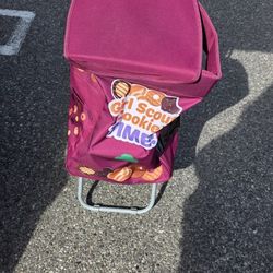Girl Scout Cookie Carrier With Wheels