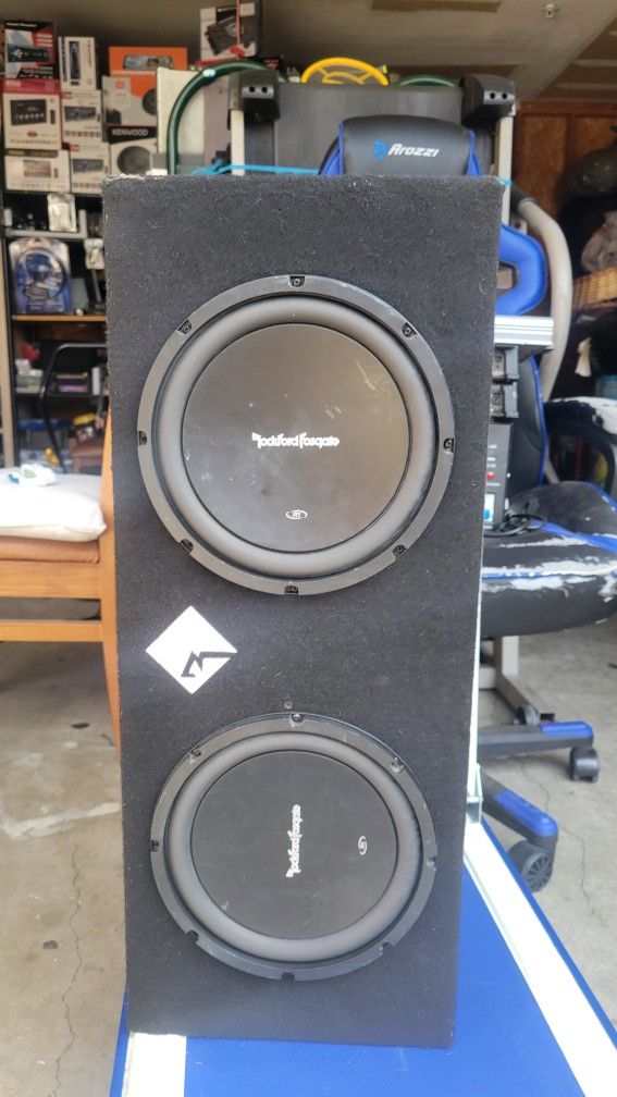 Rockford Fosgate Subs 10inch