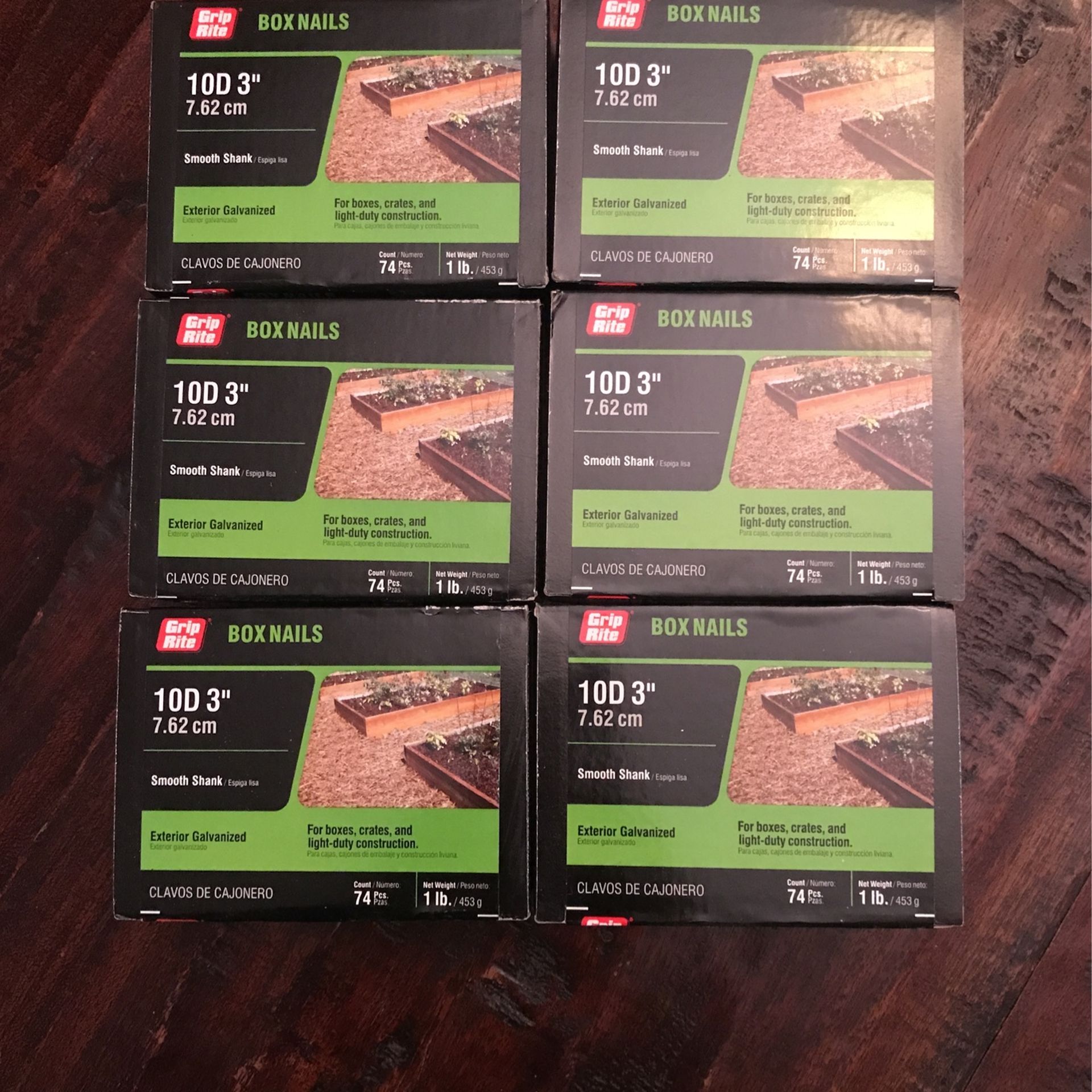 New Grip Rite Box Nails 10 D 3”