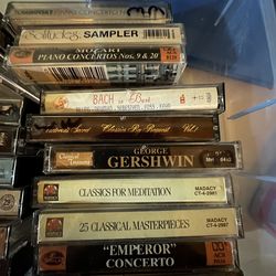Classical Musical Tapes, and others