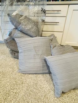 Throw pillows