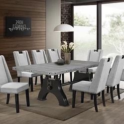 9 Piece Dining Set 