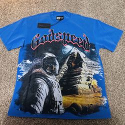 Blue Large Godspeed T Shirt