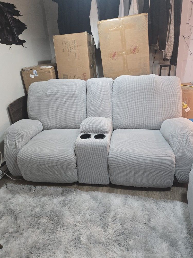 2 Pc Reclining Sofa And Loveseat