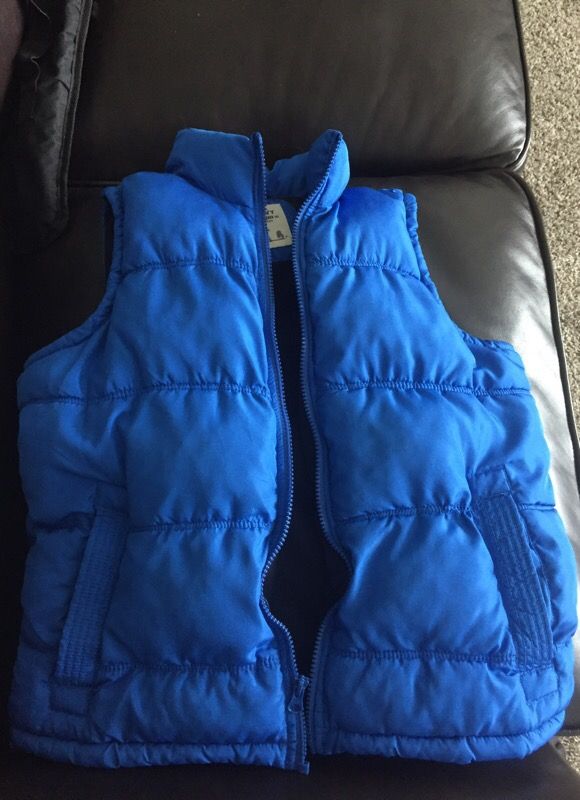 old navy blue kids medium size 8 vest