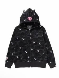 Kuromi bape hoodie