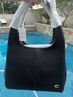 Coach Black Lana Shoulder Bag