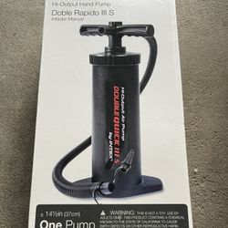 Air mattress/whatever quick pump