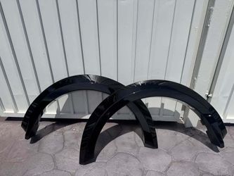 2021-2026 Ford F150 Rough Country front fender flares Gloss Black
