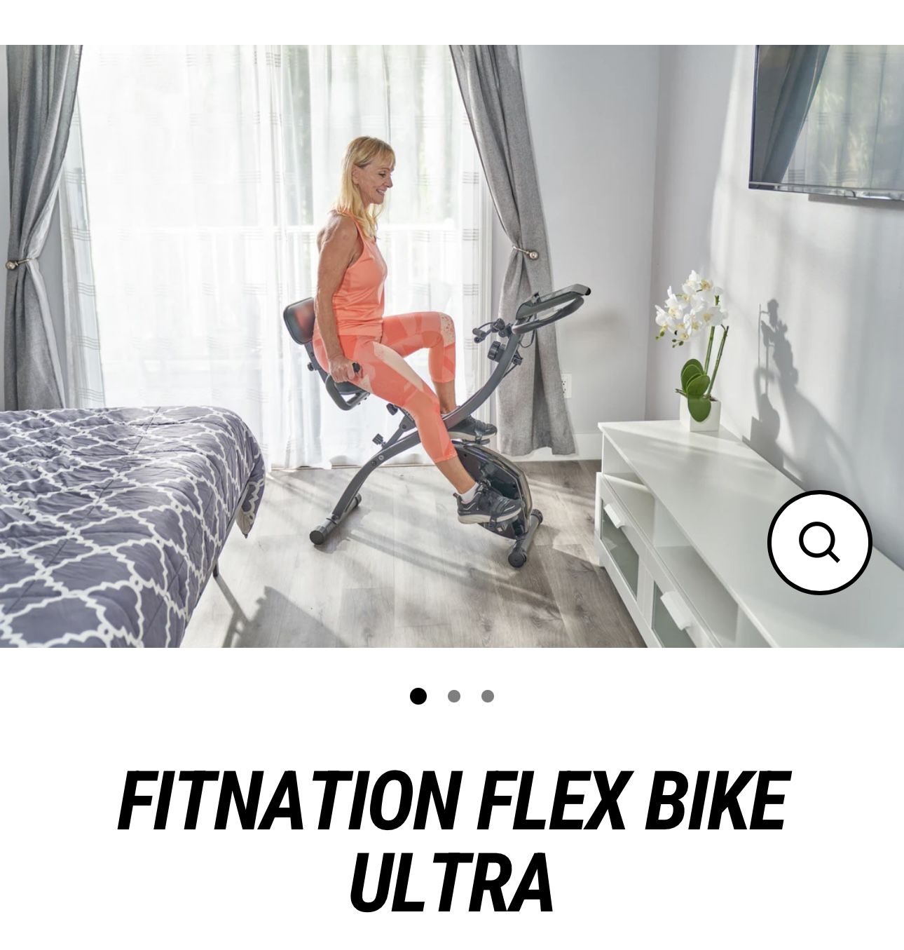 Exercise Bike Formation $150 (from $329)