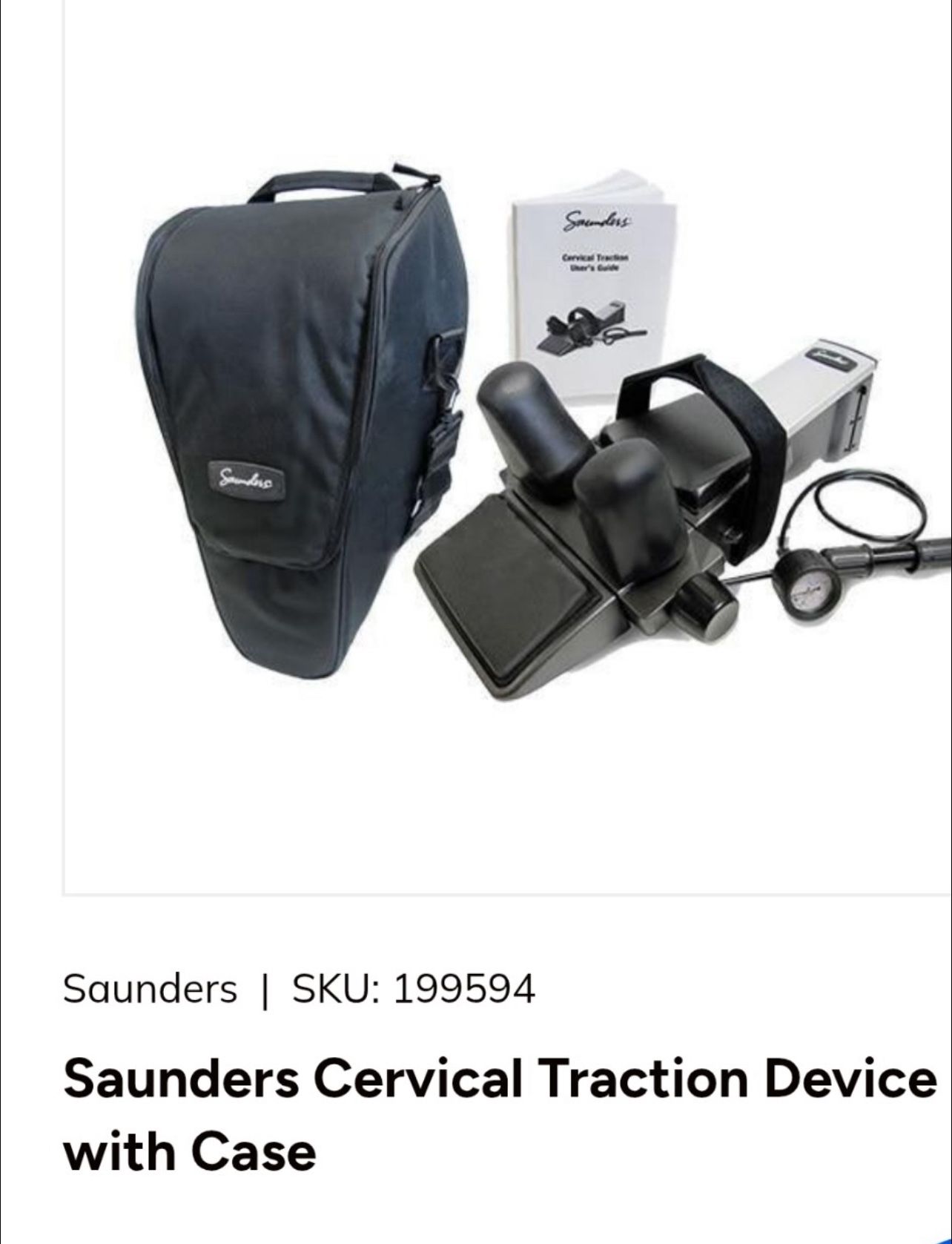 Cervical Traction Device Neck Stretcher