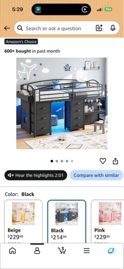 Kids bed frame