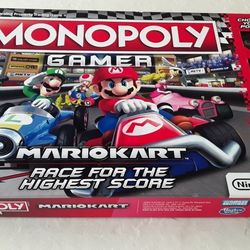 MARIOKART MONOPOLY PARKER BROS GAMER  PICK UP 