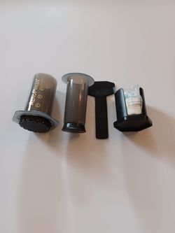 AeroPress single cup coffee maker