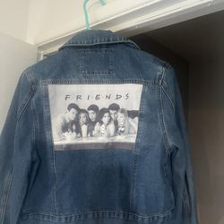 Friends Jean Jacket Size 6 women 
