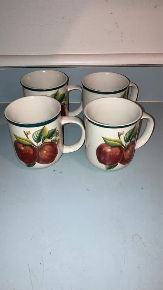 Apple Themed Mugs