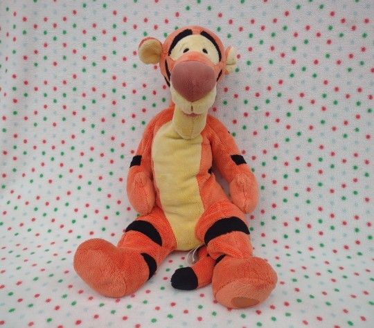 Disney Store Tigger Plush Beanie Bottom Doll 20 inch Stuffed Animal