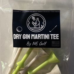 Martini Golf Tees