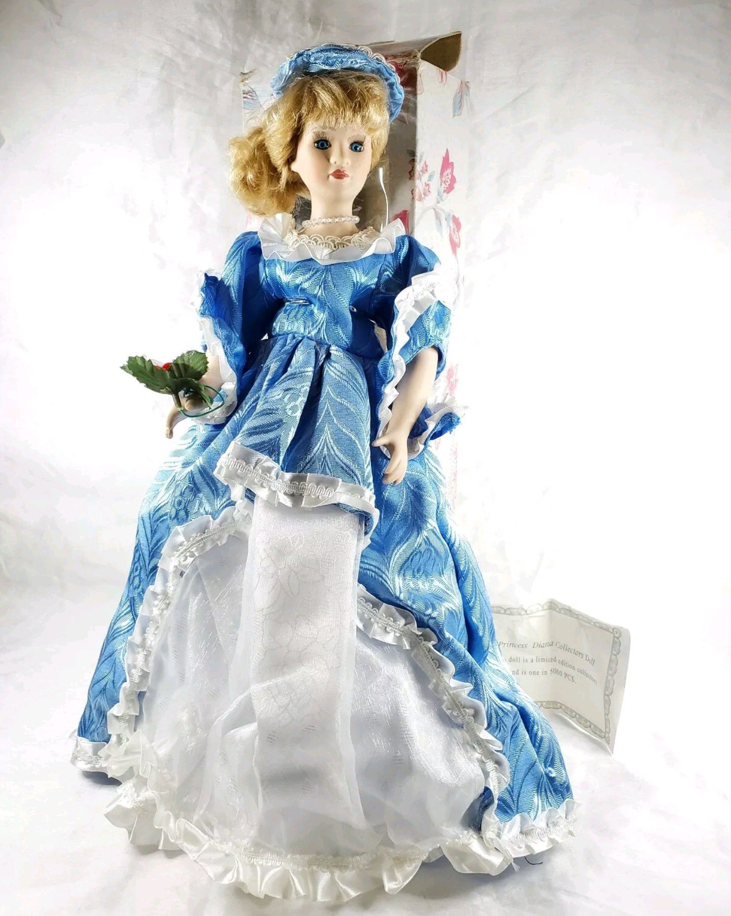 Princess Diana Porcelain Doll New in Box