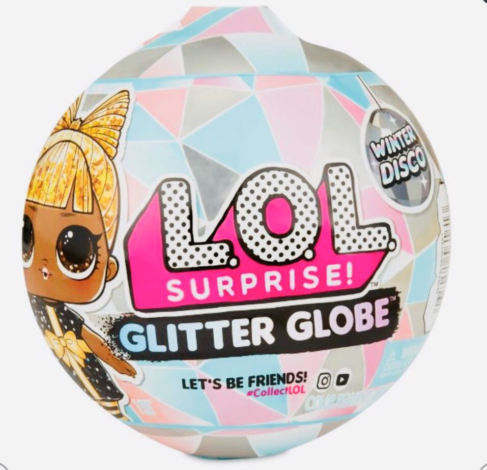 Brand new lol glitter globe winter disco series lol dolls