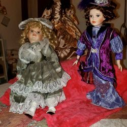 Miss Green  Victorian  Doll