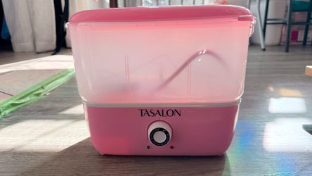 TASALON Hot Towel Steamer for Facials, Hot Towel Warmer Quickly Heats Up in 5 Minutes, Portable Towel Machine Fits 16 Mini Towels, Salon Equipment Tow