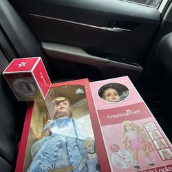American Girl Dolls And Cat Me New in box