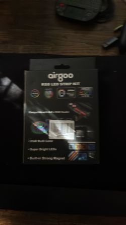Airgoo RGB LED Strip Kit compatible with 4 pin RGB header PC