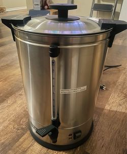 Commercial 100 cup coffee maker