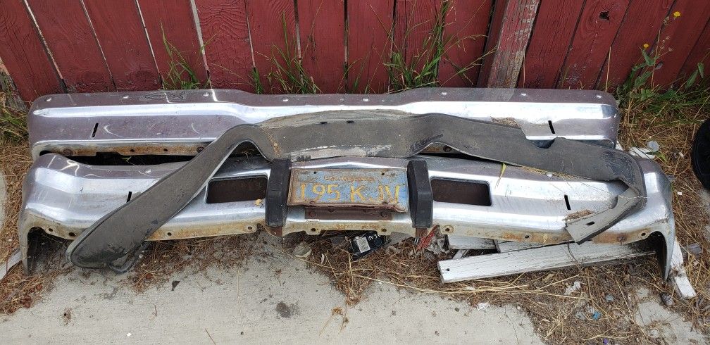 74 chevy nova front and back bumpers $70