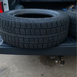 2 Cooper discovery mountain and snow tires