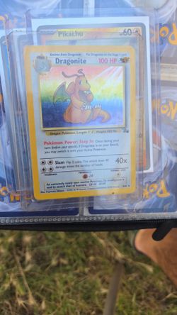 1999 Fossil #4/62 Dragonite Holo Rev