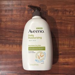 Aveeno Daily Moisturizing Body Wash; SULFATE FREE; Lightly Scented: 33 oz