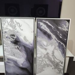 Modern Abstract Wall Art Set (2 pieces) – City Furniture