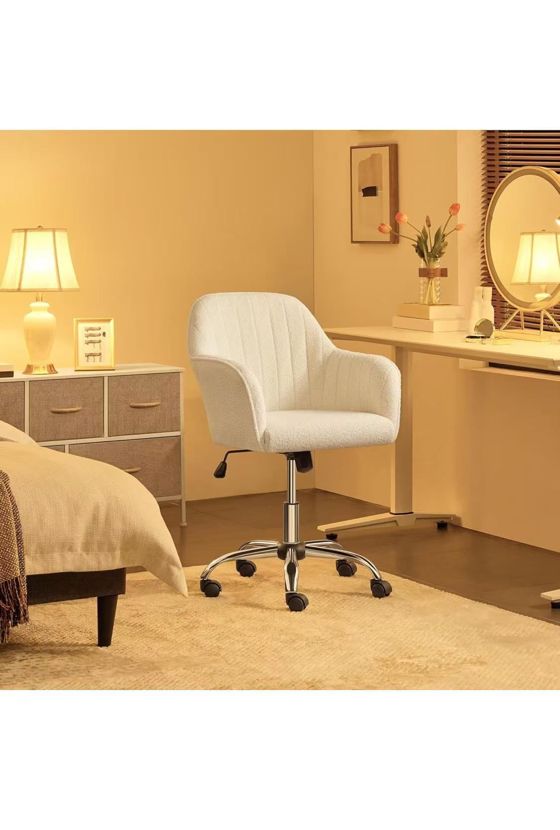 Back Comfy Office Rolling Chair