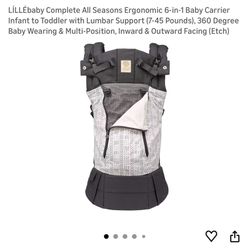 Lillebaby 6 In 1 Baby Carrier Retails $116