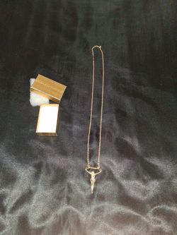 14kt necklace and pendant