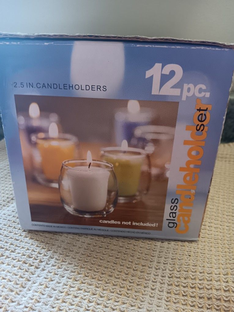 12 Piece Votive Candle Holders