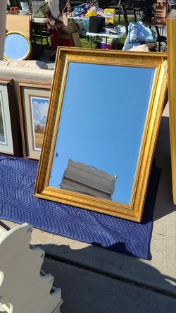 Beautiful gold mirror