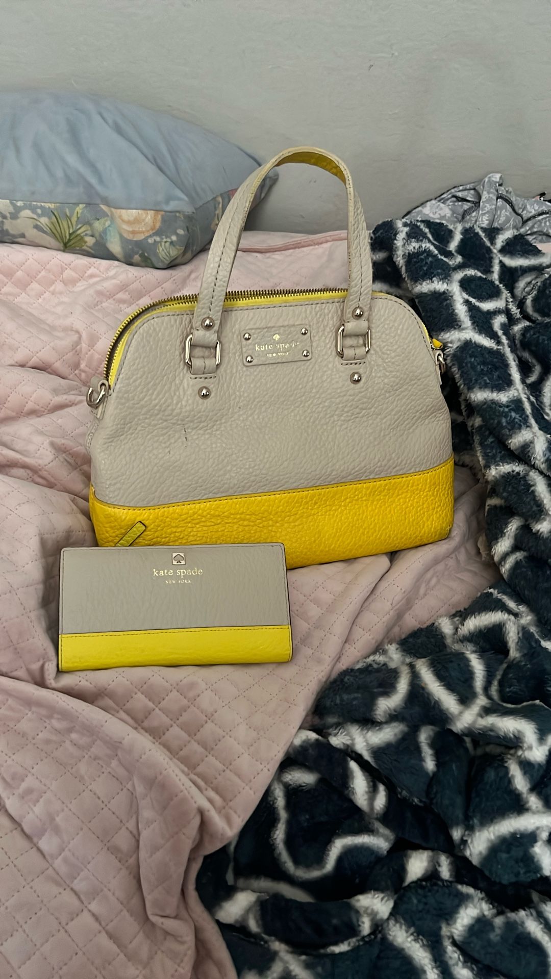 Kate Spade purse with matching wallet