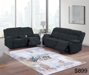 Recliner sofa set